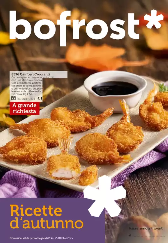 Volantino bofrost * a Cuneo | Ricette d‘autunno | 2025-10-23T00:00:00.000Z - 2025-10-25T00:00:00.000Z