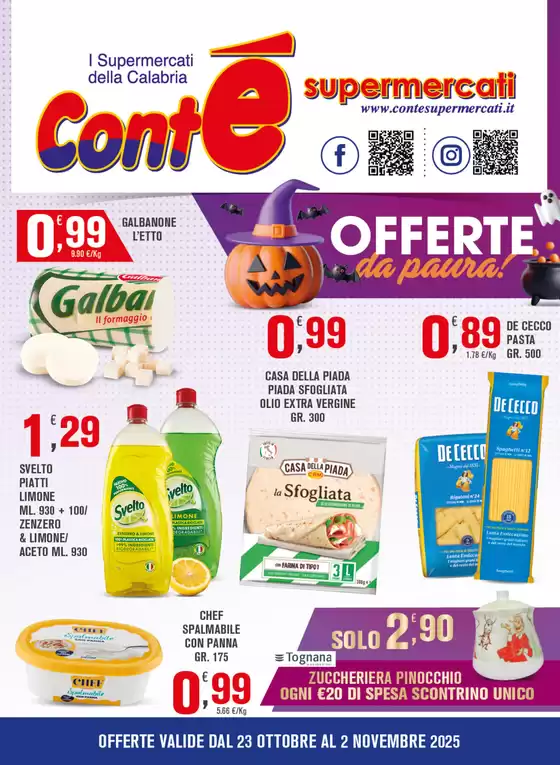 Volantino Contè | Offerte da paura! | 2025-10-23T00:00:00.000Z - 2025-11-02T00:00:00.000Z