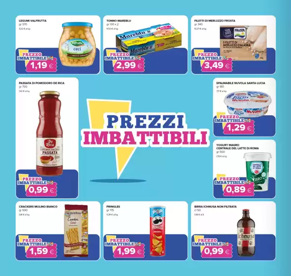 Prezzi imbattibili
