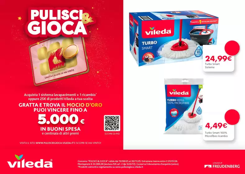 Volantino Iper Tosano | Pulisci & Gioca  | 2025-10-24T00:00:00.000Z - 2025-11-30T00:00:00.000Z