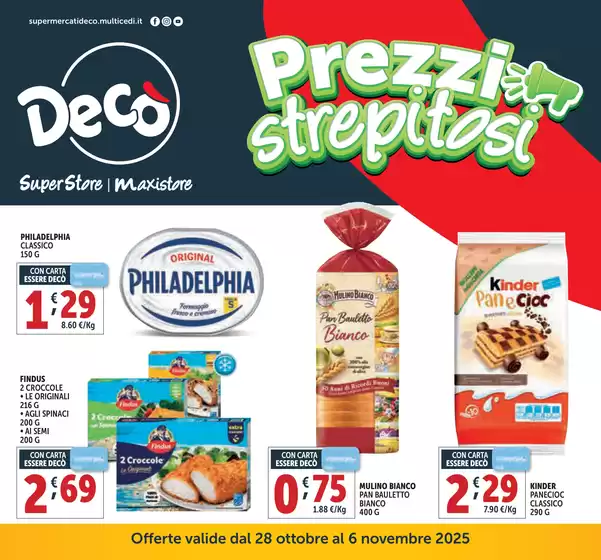 Prezzi strepitosi