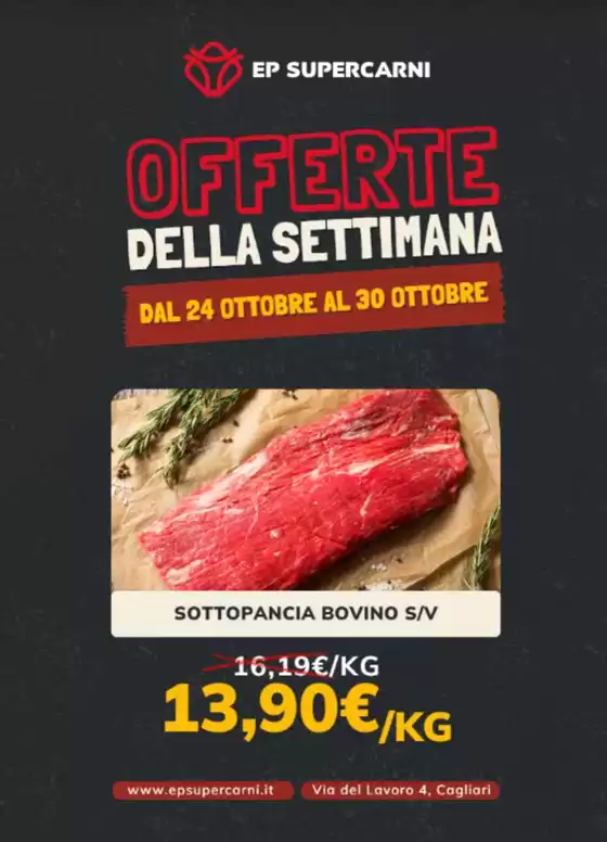 Volantino EP Supercarni | Offerte della settimana | 2025-10-24T00:00:00.000Z - 2025-10-30T00:00:00.000Z