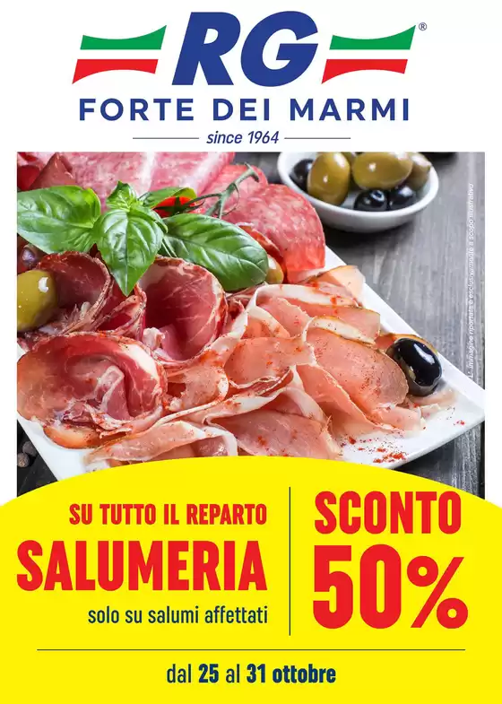 Volantino RG Supermarket | Sconto 50% | 2025-10-27T00:00:00.000Z - 2025-10-31T00:00:00.000Z