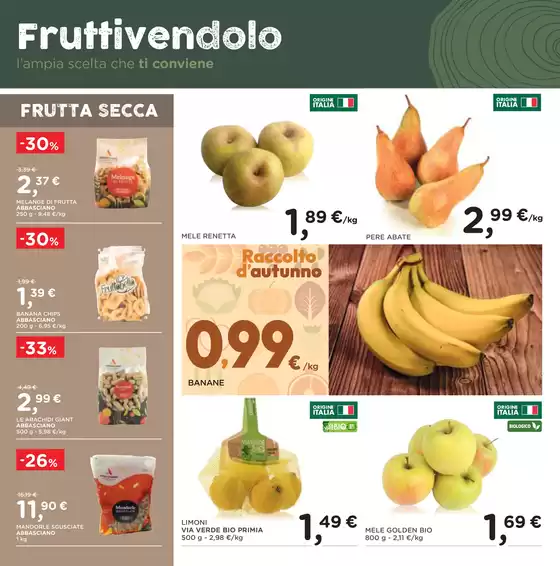 OFFERTE VALIDE DA MERCOLEDÌ 29 OTTOBRE A MARTEDÌ 11 NOVEMBRE 2025