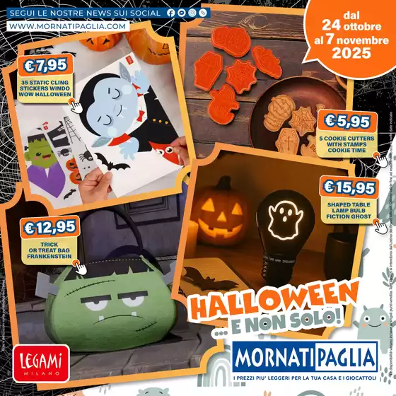 Volantino Mornati Paglia a Cremona | Halloween... E non solo! | 2025-10-27T00:00:00.000Z - 2025-11-07T00:00:00.000Z