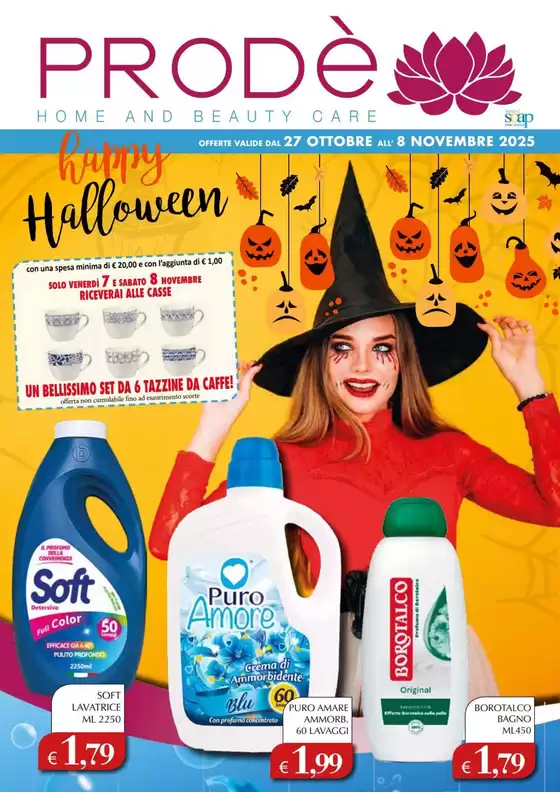 Volantino Negozi Prode | Happy halloween | 2025-10-27T00:00:00.000Z - 2025-11-08T00:00:00.000Z