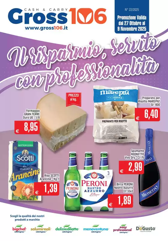 Volantino Gross 106 a Palermo | Il risparmio, servito con professionalita | 2025-10-27T00:00:00.000Z - 2025-11-09T00:00:00.000Z