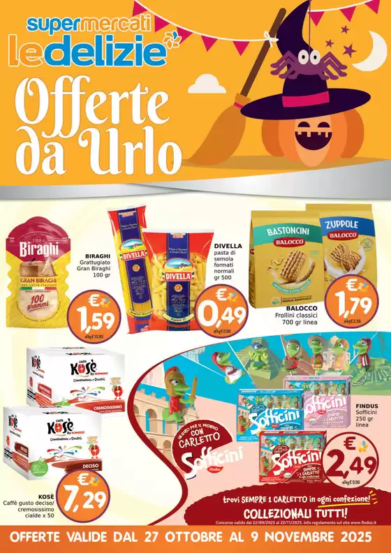 Volantino Le Delizie del Sud a Palermo | Offerte da urlo | 2025-10-27T00:00:00.000Z - 2025-11-09T00:00:00.000Z