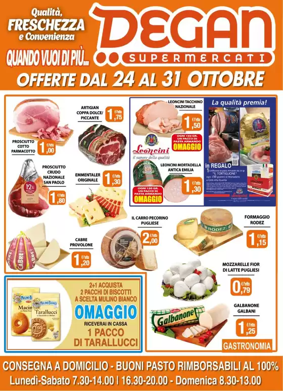 Volantino Degan Supermercati a Palermo | Quando vuoi di piu... | 2025-10-27T00:00:00.000Z - 2025-10-31T00:00:00.000Z