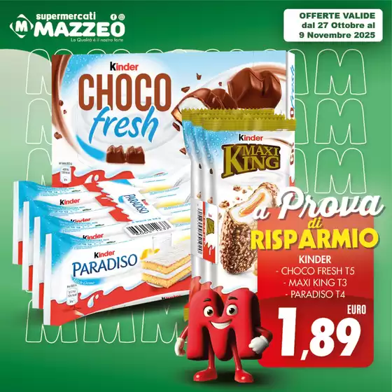 Volantino Mazzeo Supermercati | A prova di risparmio | 2025-10-27T00:00:00.000Z - 2025-11-09T00:00:00.000Z