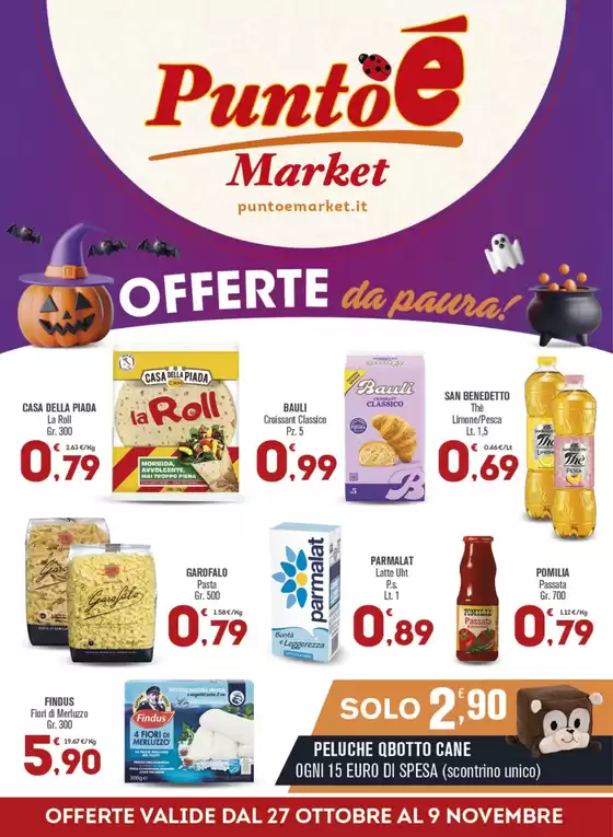 Volantino Punto è Market | Offerte da paura! | 2025-10-27T00:00:00.000Z - 2025-11-09T00:00:00.000Z