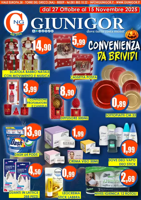 Volantino Giunigor a Lecce | Convenienza da brividi | 2025-10-28T00:00:00.000Z - 2025-11-15T00:00:00.000Z