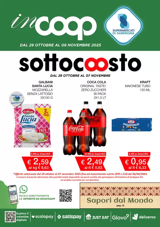 Volantino Coop | Sottocosto | 2025-10-29T00:00:00.000Z - 2025-11-04T00:00:00.000Z