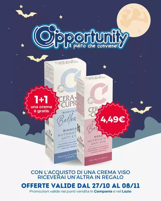 Offerte valide dal 27/10 al 08/11