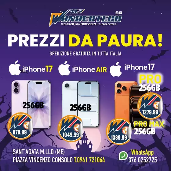 Volantino New Wondertech a Marsala | Prezzi da paura! | 2025-10-28T00:00:00.000Z - 2025-11-03T00:00:00.000Z