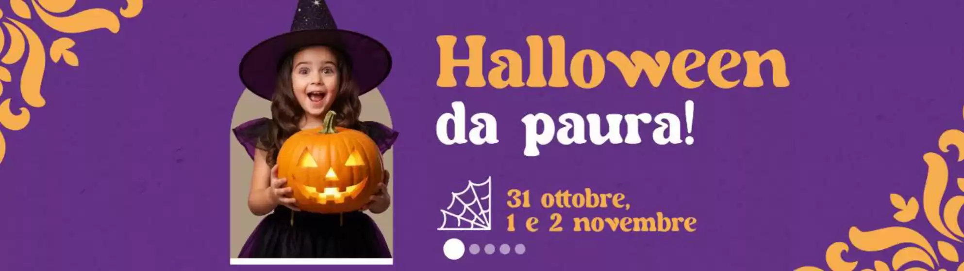 Volantino Il Casale a Catania | Halloween da paura! | 2025-10-31T00:00:00.000Z - 2025-11-02T00:00:00.000Z