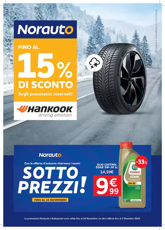 Volantino Norauto | Fino al 15% di sconto! | 2025-10-30T00:00:00.000Z - 2025-11-16T00:00:00.000Z