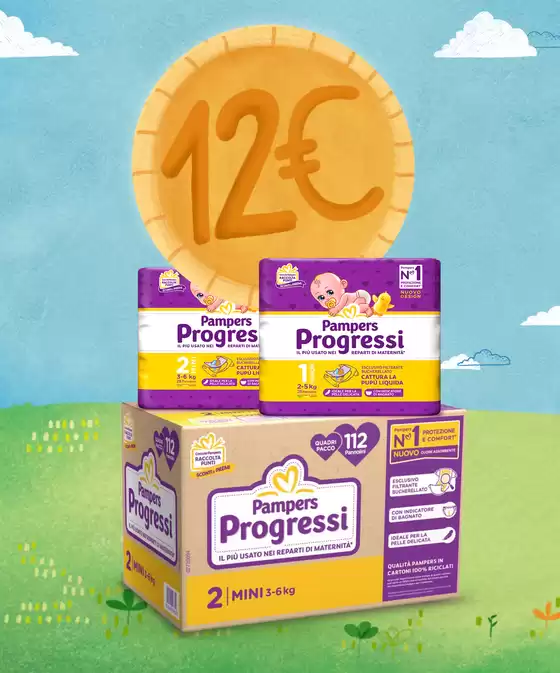 Volantino Pampers a Gallipoli | Pampers Progressi | 2025-11-03T00:00:00.000Z - 2025-11-30T00:00:00.000Z