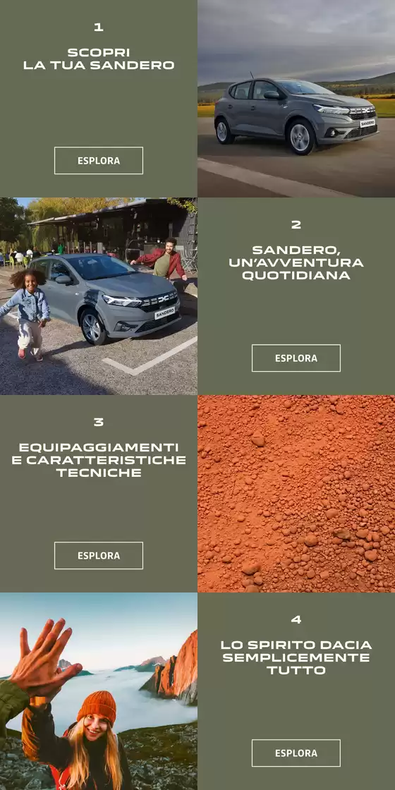 Volantino SANDERO STREETWAY 