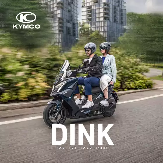 Volantino Kymco | Dink - Dink R | 2025-10-29T00:00:00.000Z - 2025-11-12T00:00:00.000Z