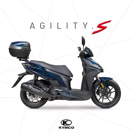 Volantino Kymco a Montesilvano | Agility S | 2025-10-29T00:00:00.000Z - 2025-11-12T00:00:00.000Z