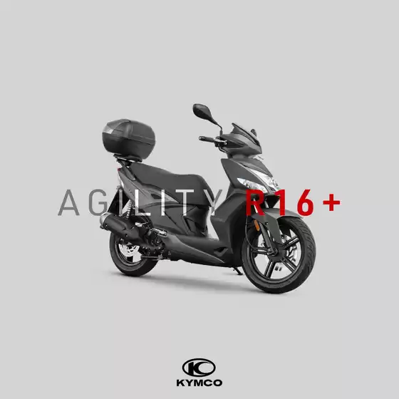 Volantino Kymco a Montesilvano | Agility R16+ | 2025-10-29T00:00:00.000Z - 2025-11-12T00:00:00.000Z