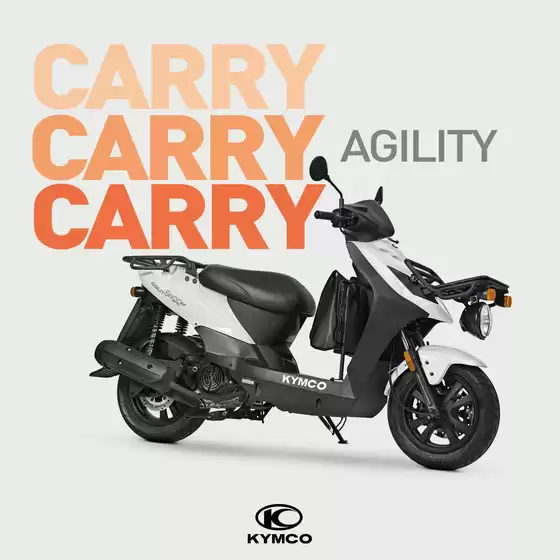 Volantino Kymco | Agility Carry E5 | 2025-10-29T00:00:00.000Z - 2025-11-12T00:00:00.000Z