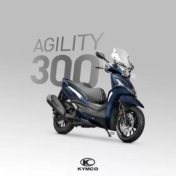 Volantino Kymco a Montesilvano | Agility 300 | 2025-10-29T00:00:00.000Z - 2025-11-12T00:00:00.000Z