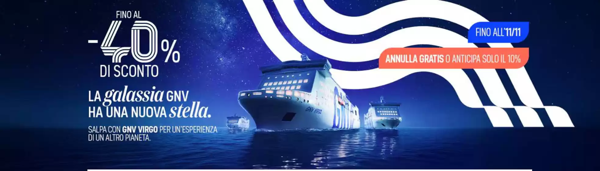 Volantino GNV | Fino al 40% | 2025-10-29T00:00:00.000Z - 2025-11-11T00:00:00.000Z