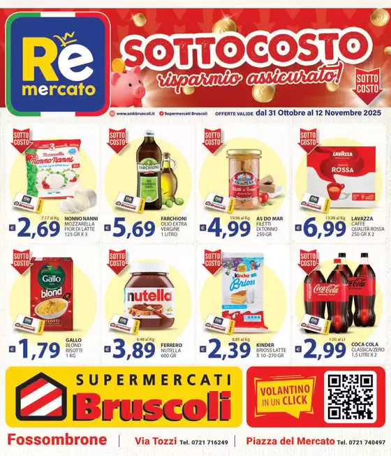 Volantino Bruscoli | Sottocosto | 2025-10-31T00:00:00.000Z - 2025-11-12T00:00:00.000Z