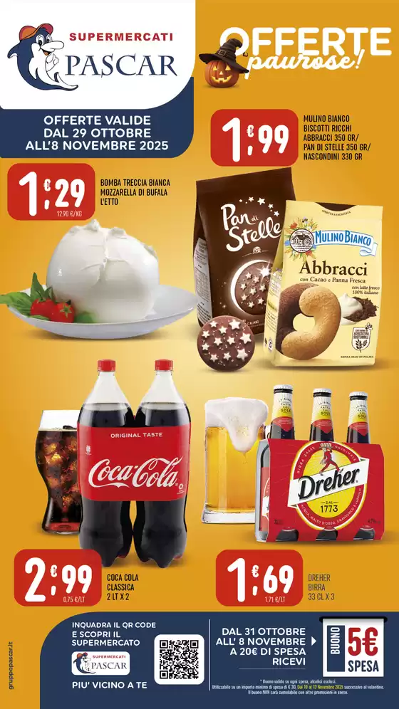 Volantino Pascar | Offerte paurose! | 2025-10-29T00:00:00.000Z - 2025-11-08T00:00:00.000Z