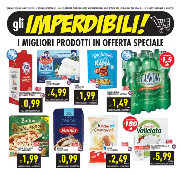 OFFERTE DAL 29 OTTOBRE AL 6 NOVEMBRE 2025
