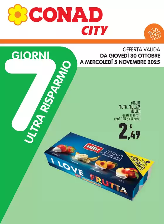 Volantino Conad City a Bari Sardo | 7 giorni Ultra Risparmio  | 2025-10-30T00:00:00.000Z - 2025-11-05T00:00:00.000Z