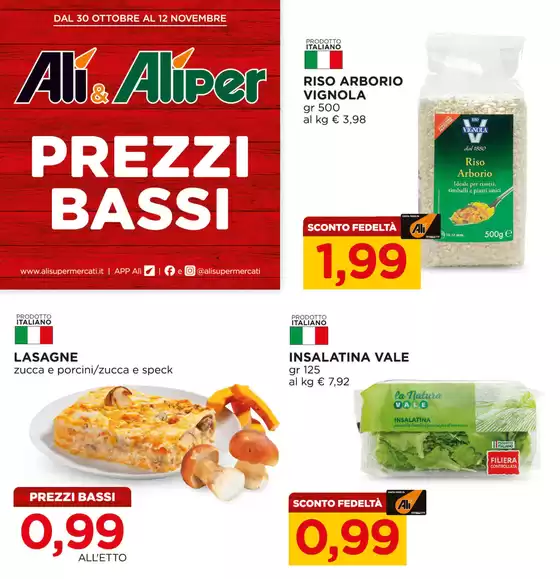 Volantino Alì e Alìper a Padova | Prezzi bassi | 2025-10-30T00:00:00.000Z - 2025-11-12T00:00:00.000Z