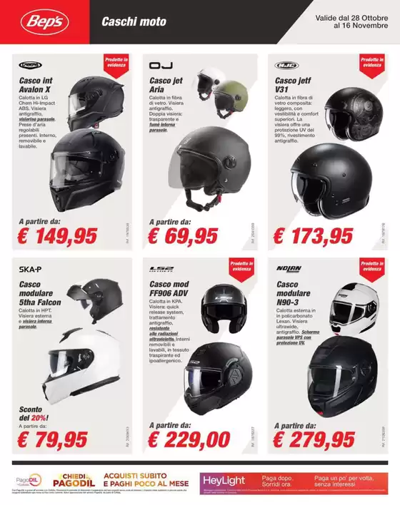 Offerte e promozioni attuali