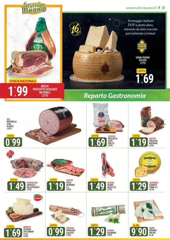 Offerte dal 30 Ottobre al 16 Novembre
