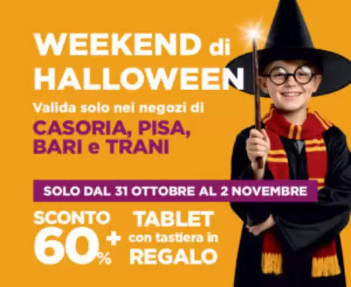 Volantino Mondo Camerette  | Weekend di Halloween | 2025-10-31T00:00:00.000Z - 2025-11-02T00:00:00.000Z