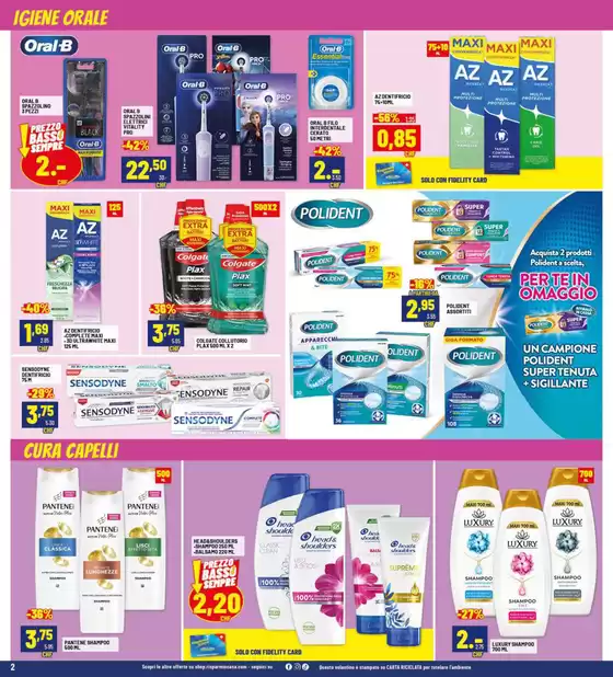 Prezzi bassi... sempre!