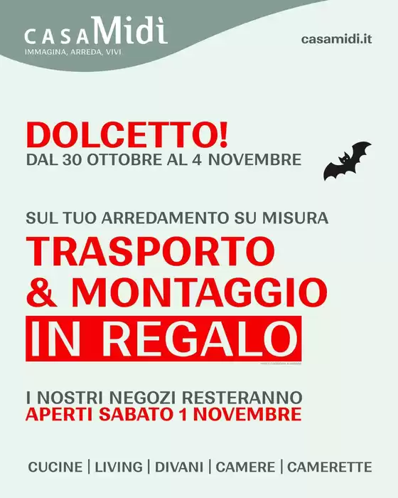 Volantino Casa Midi | Le migliori offerte per tutti i cacciatori di affari | 2025-10-30T00:00:00.000Z - 2025-11-04T00:00:00.000Z
