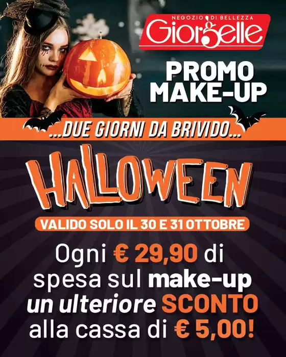 Volantino Profumeria Giorgelle a Padova | Halloween | 2025-10-30T00:00:00.000Z - 2025-10-31T00:00:00.000Z
