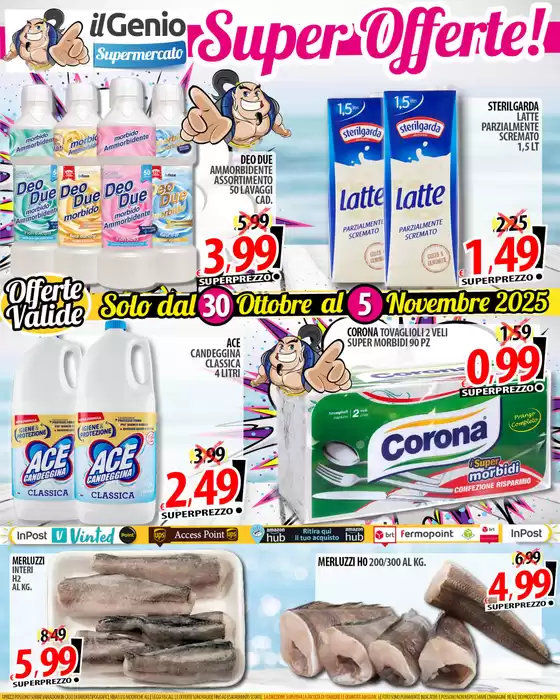 Volantino Il Genio | Solo Dal 30 ottobre al 5 novembre 2025 | 2025-10-30T00:00:00.000Z - 2025-11-05T00:00:00.000Z