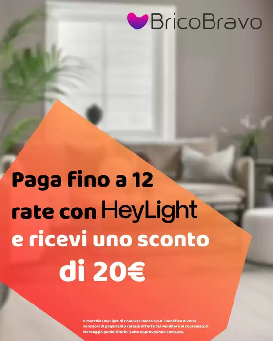 Volantino  a Susegana | Paga fino a 12 rate con Heylight | 2025-10-30T00:00:00.000Z - 2025-11-08T00:00:00.000Z