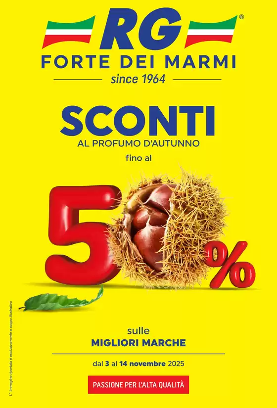 Sconti al profumo d'autunno