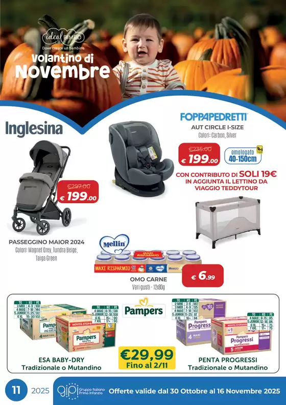 Volantino Ideal Bimbo a Velletri | Volontino di novembre  | 2025-10-30T00:00:00.000Z - 2025-11-16T00:00:00.000Z