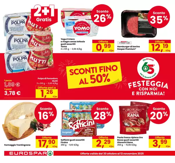 Sconti fino al 50%