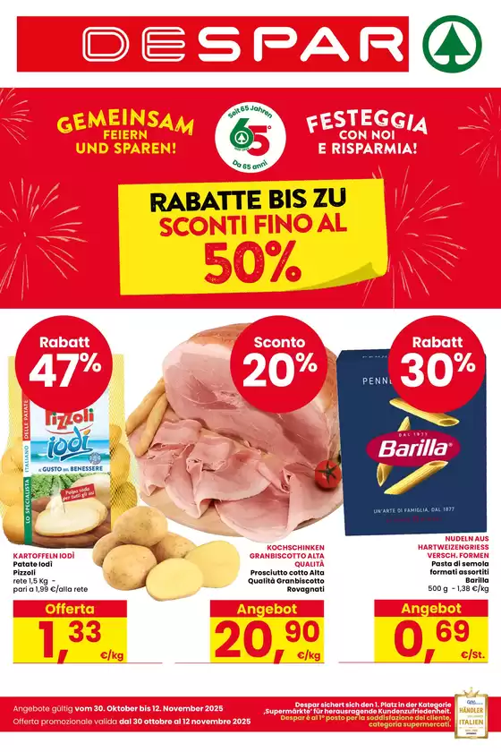 Sconti fino al 50%