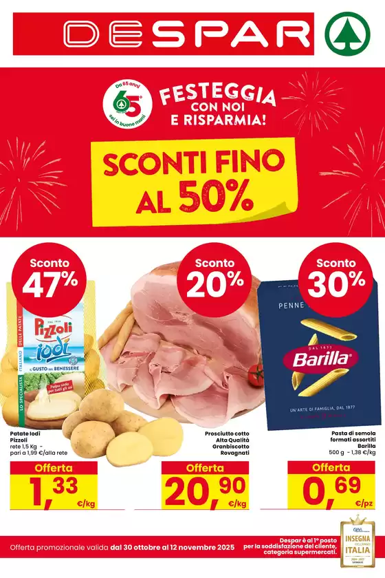Sconti fino al 50%