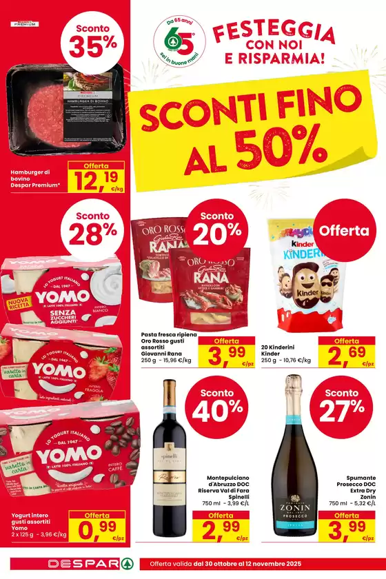 Sconti fino al 50%
