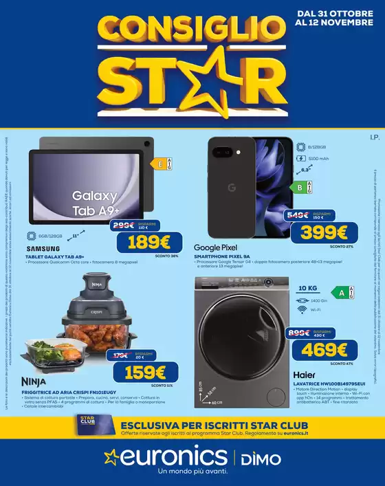 Volantino Euronics a Scicli | CONSIGLIO STAR | 2025-10-31T00:00:00.000Z - 2025-11-12T00:00:00.000Z