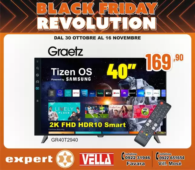 Volantino Vella Elettrodomestici | Black friday | 2025-10-30T00:00:00.000Z - 2025-11-16T00:00:00.000Z